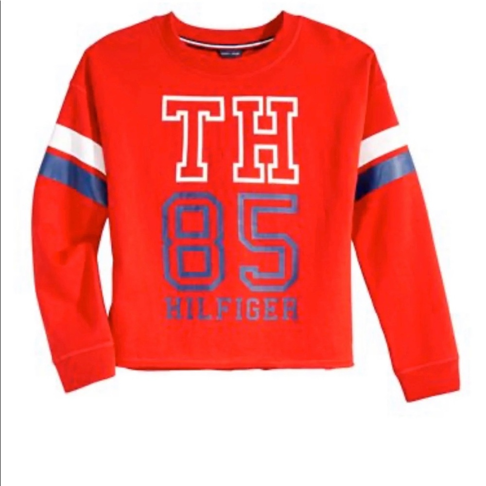 Girls Tommy Crew Neck